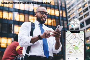 Logo trade promotional gifts picture of: Findcard RCS recycled plastic item finder card